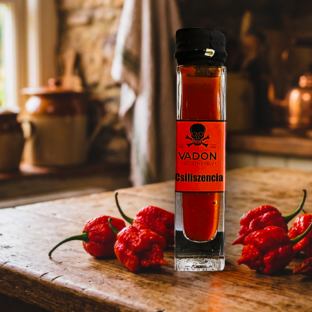 Kézzel készült extrém erős Carolina Reaper chili szósz Csiliszencia